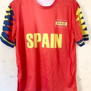 Spain Soccer Jersey Medium Size #19. NEW